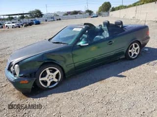 ✅ 2001 Mercedes-Benz CLK 320/430 • VIN: WDBLK65G11T061811 • Lot: 63698765. Wystawiony na Copart z przebiegiem 124 616 mil. Bezpłatny archiwum sprzedaży aukcyjnych z USA i szczegółowy raport historii pojazdu na DreamBid. Zdjęcie 1.