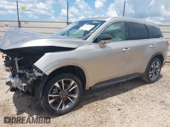 ✅ 2024 Infiniti QX60 Luxe • VIN: 5N1DL1FR7RC346137 • Лот: 42717001. Опубликован ранее на IAAI с пробегом 24 264 миль. Бесплатный доступ к архиву аукционных продаж из США и подробный отчёт об истории автомобиля на DreamBid. Изображение 2.