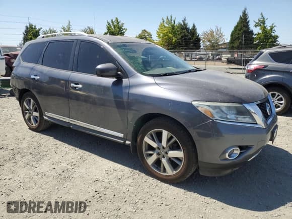 ✅ 2014 Nissan Pathfinder S • VIN: 5N1AR2MM9EC613240 • Lot: 68170895. Listed on Copart with 120,284 mi. Free auction sales archive from the USA and detailed vehicle history report at DreamBid. Image 4.