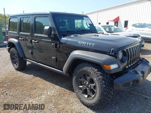 ✅ 2021 Jeep Wrangler Unlimited 80th Anniversary • VIN: 1C4HJXDN1MW648786 • Lot: 43168980. Listed on IAAI with 55,011 mi. Free auction sales archive from the USA and detailed vehicle history report at DreamBid. Image 1.