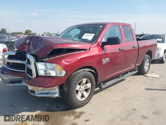 ✅ 2019 Ram 1500 Tradesman • VIN: 1C6RR6FG0KS545473 • Lot: 43524515. Listed on IAAI with 55,840 mi. Free auction sales archive from the USA and detailed vehicle history report at DreamBid. Image 17.