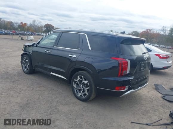 ✅ 2021 Hyundai Palisade Calligraphy • VIN: KM8R74HE6MU323330 • Лот: 43561326. Опубликован ранее на IAAI с пробегом 46 402 миль. Бесплатный доступ к архиву аукционных продаж из США и подробный отчёт об истории автомобиля на DreamBid. Изображение 3.