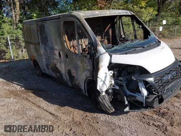 ✅ 2023 Ram ProMaster Cargo • VIN: 3C6LRVAG7PE558061 • Лот: 43498985. Опубликован ранее на IAAI с пробегом 11 миль. Бесплатный доступ к архиву аукционных продаж из США и подробный отчёт об истории автомобиля на DreamBid. Изображение 1.