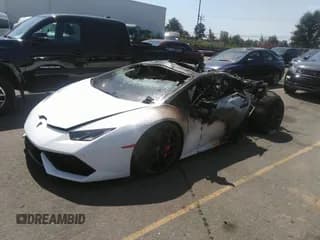 ✅ 2015 Lamborghini Huracan • VIN: ZHWUC1ZF2FLA02291 • Лот: 37349031. Опубликован ранее на IAAI с пробегом Не указан. Бесплатный доступ к архиву аукционных продаж из США и подробный отчёт об истории автомобиля на DreamBid. Изображение 2.