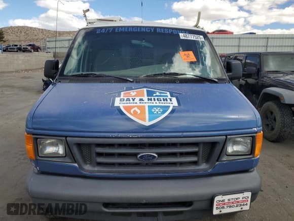✅ 2006 Ford Econoline Cargo • VIN: 1FTNE24L76HB36126 • Lot: 48777525. Listed on Copart with Not provided. Free auction sales archive from the USA and detailed vehicle history report at DreamBid. Image 5.
