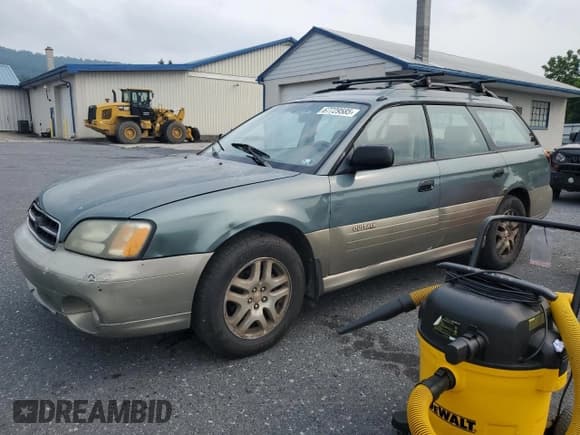 ✅ 2000 Subaru Legacy Outback • VIN: 4S3BH6659Y7628651 • Lot: 67729585. Listed on Copart with 274,835 mi. Free auction sales archive from the USA and detailed vehicle history report at DreamBid. Image 1.