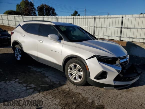 ✅ 2020 Chevrolet Blazer LT • VIN: 3GNKBCRS9LS673351 • Lot: 89693085. Listed on Copart with 83,224 mi. Free auction sales archive from the USA and detailed vehicle history report at DreamBid. Image 4.