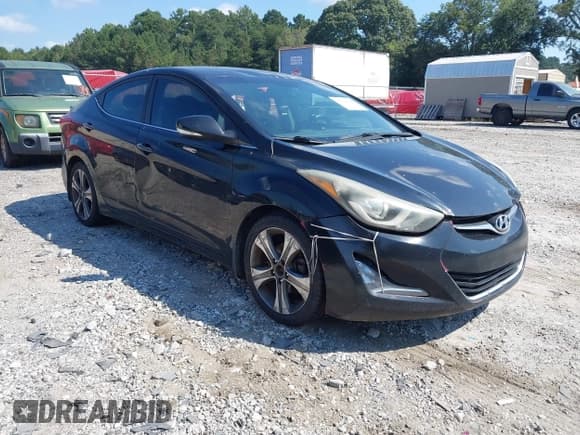 ✅ 2016 Hyundai Elantra Sport • VIN: KMHDH4AH3GU586536 • Lot: 43123788. Listed on IAAI with 113,897 mi. Free auction sales archive from the USA and detailed vehicle history report at DreamBid. Image 1.