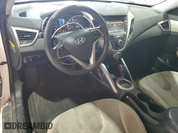 ✅ 2012 Hyundai Veloster w/Red Int • VIN: KMHTC6AD8CU039761 • Lot: 84596195. Listed on Copart with 120,240 mi. Free auction sales archive from the USA and detailed vehicle history report at DreamBid. Image 8.