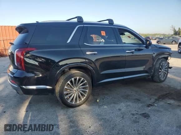 2023 Hyundai Palisade Calligraphy z VIN KM8R74GE8PU499172, wystawiony jako Copart lot #71889724 z przebiegiem 41 369 mil mil oraz Nie do naprawy • Non repairable. Historia ofert i sprzedaży dostępna na DreamBid. Obrazek 3.
