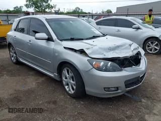 ✅ 2007 Mazda 3 S Grand Touring • VIN: JM1BK343471734749 • Lot: 42086585. Listed on IAAI with 168,198 mi. Free auction sales archive from the USA and detailed vehicle history report at DreamBid. Image 1.