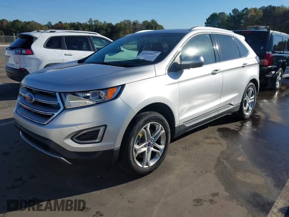 ✅ 2016 Ford Edge Titanium • VIN: 2FMPK3K89GBB47581 • Lot: 43525001. Listed on IAAI with 90,456 mi. Free auction sales archive from the USA and detailed vehicle history report at DreamBid. Image 18.