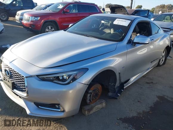 ✅ 2017 Infiniti Q60 Premium • VIN: JN1CV7EK8HM110836 • Lot: 41656883. Listed on IAAI with 66,943 mi. Free auction sales archive from the USA and detailed vehicle history report at DreamBid. Image 22.