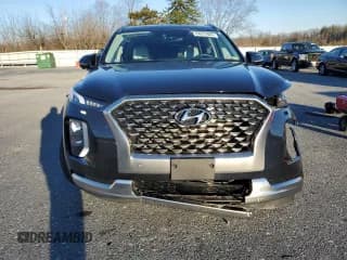 ✅ 2022 Hyundai Palisade Calligraphy • VIN: KM8R7DHE2NU417142 • Лот: 84872684. Опубликован ранее на Copart с пробегом 21 759 миль. Бесплатный доступ к архиву аукционных продаж из США и подробный отчёт об истории автомобиля на DreamBid. Изображение 5.