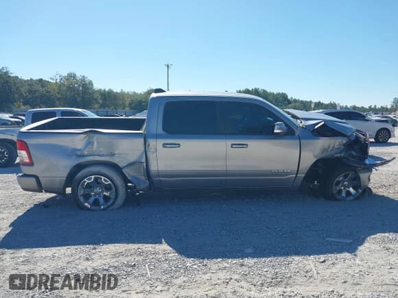 ✅ 2021 Ram 1500 Lone Star • VIN: 1C6SRFFT7MN795518 • Lot: 43462488. Listed on IAAI with 91,594 mi. Free auction sales archive from the USA and detailed vehicle history report at DreamBid. Image 13.