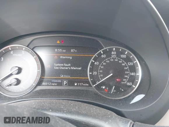 ✅ 2020 Infiniti QX50 Essential • VIN: 3PCAJ5M15LF102112 • Lot: 42438164. Wystawiony na IAAI z przebiegiem 88 312 mil. Bezpłatny archiwum sprzedaży aukcyjnych z USA i szczegółowy raport historii pojazdu na DreamBid. Zdjęcie 7.