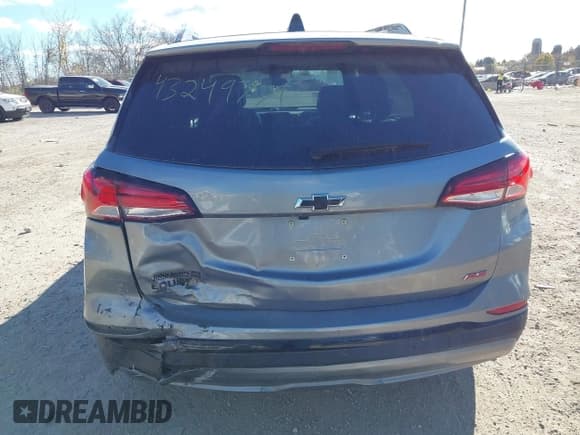 ✅ 2024 Chevrolet Equinox RS • VIN: 3GNAXMEG5RS104011 • Lot: 43249771. Listed on IAAI with 71,807 mi. Free auction sales archive from the USA and detailed vehicle history report at DreamBid. Image 16.