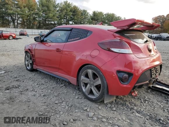 ✅ 2014 Hyundai Veloster Turbo • VIN: KMHTC6AE0EU199399 • Lot: 78369254. Wystawiony na Copart z przebiegiem 136 842 mil. Bezpłatny archiwum sprzedaży aukcyjnych z USA i szczegółowy raport historii pojazdu na DreamBid. Zdjęcie 2.