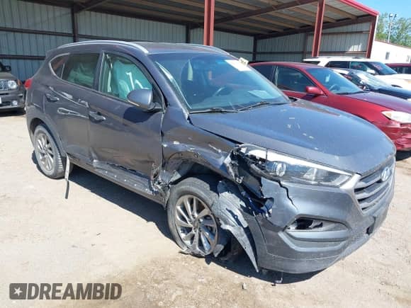 2018 Hyundai Tucson SEL z VIN KM8J33A41JU646040, wystawiony jako IAAI lot #42309676 z przebiegiem 133 862 mil mil oraz . Historia ofert i sprzedaży dostępna na DreamBid. Obrazek 1.