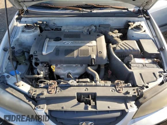 2006 Hyundai Elantra GLS z VIN KMHDN56D16U192259, wystawiony jako Copart lot #80632784 z przebiegiem 139 359 mil mil oraz Szkoda całkowita • Salvage title. Historia ofert i sprzedaży dostępna na DreamBid. Obrazek 11.