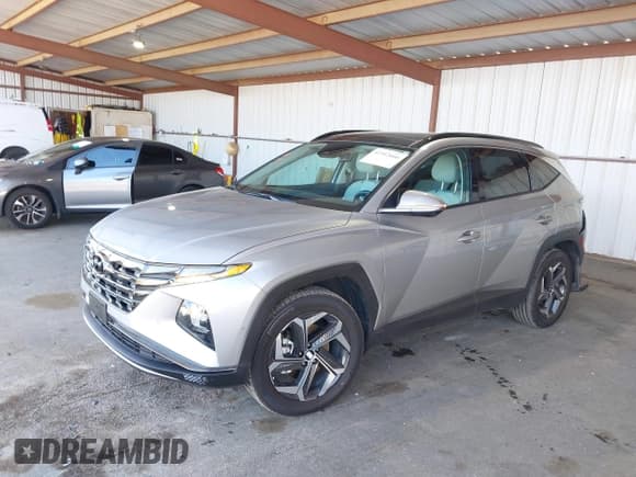 ✅ 2023 Hyundai Tucson Limited • VIN: KM8JFDA27PU123335 • Lot: 42312666. Wystawiony na IAAI z przebiegiem 7 953 mil. Bezpłatny archiwum sprzedaży aukcyjnych z USA i szczegółowy raport historii pojazdu na DreamBid. Zdjęcie 2.