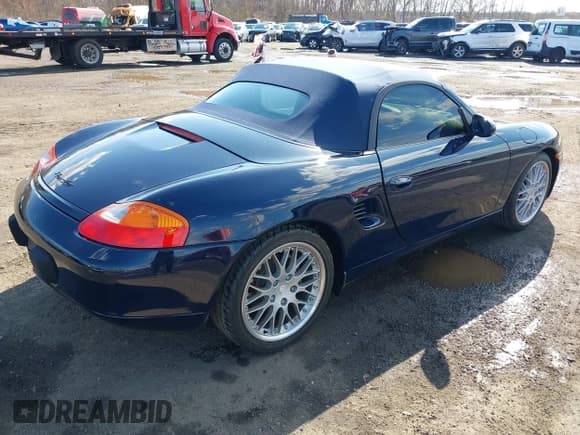 ✅ 2001 Porsche Boxster • VIN: WP0CA29861S620159 • Лот: 41868701. Опубликован ранее на IAAI с пробегом 38 776 миль. Бесплатный доступ к архиву аукционных продаж из США и подробный отчёт об истории автомобиля на DreamBid. Изображение 4.