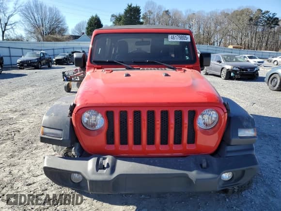 ✅ 2023 Jeep Wrangler Sport S • VIN: 1C4HJXDG2PW681026 • Lot: 46179805. Listed on Copart with 13,133 mi. Free auction sales archive from the USA and detailed vehicle history report at DreamBid. Image 5.