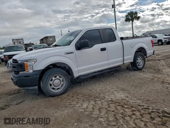 ✅ 2020 Ford F-150 XL • VIN: 1FTEX1C50LKE46706 • Lot: 94321845. Listed on Copart with 153,857 mi. Free auction sales archive from the USA and detailed vehicle history report at DreamBid. Image 1.