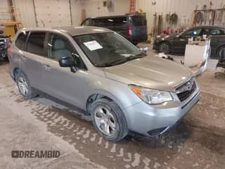 2014 Subaru Forester 2.5i z VIN JF2SJAAC9EH490016, wystawiony jako IAAI lot #43498477 z przebiegiem 143 045 mil mil oraz . Historia ofert i sprzedaży dostępna na DreamBid. Obrazek 1.