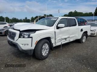 ✅ 2022 Nissan Frontier SV • VIN: 1N6ED1FK5NN654265 • Lot: 68712975. Listed on Copart with 39,566 mi. Free auction sales archive from the USA and detailed vehicle history report at DreamBid. Image 1.