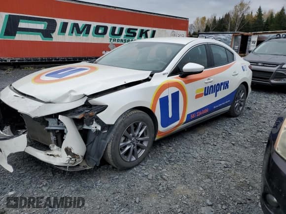 ✅ 2022 Mazda 3 GX • VIN: 3MZBPAB76NM305864 • Lot: 86861805. Listed on Copart with Not provided. Free auction sales archive from the USA and detailed vehicle history report at DreamBid. Image 1.