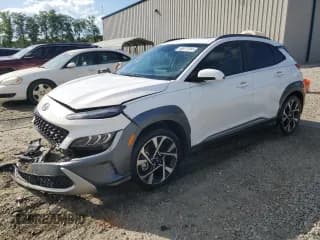 ✅ 2022 Hyundai Kona Limited • VIN: KM8K53A39NU922671 • Лот: 56577514. Опубликован ранее на Copart с пробегом 10 979 миль. Бесплатный доступ к архиву аукционных продаж из США и подробный отчёт об истории автомобиля на DreamBid. Изображение 1.