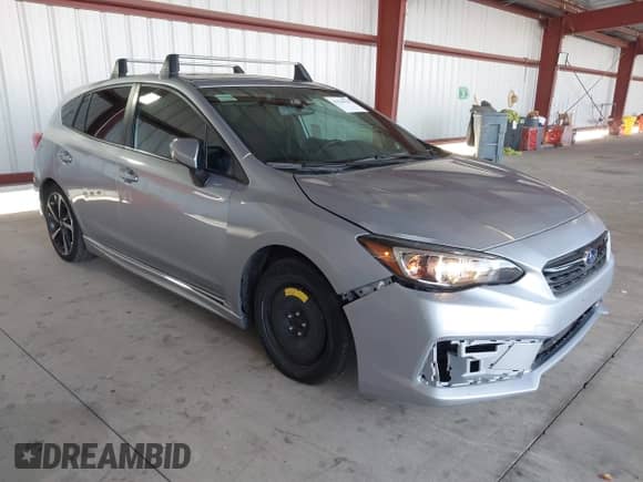 2022 Subaru Impreza Special Sports с VIN 4S3GTAM65N3721480, выставлен на аукционе IAAI как лот 43538798 с пробегом 57 734 миль миль и . История ставок и продаж доступна на DreamBid. Изображение 1.