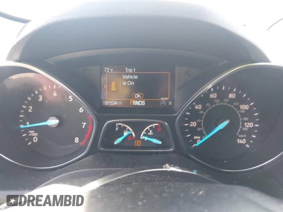 ✅ 2019 Ford Escape Titanium • VIN: 1FMCU0J99KUB62389 • Lot: 41792898. Listed on IAAI with 91,534 mi. Free auction sales archive from the USA and detailed vehicle history report at DreamBid. Image 7.