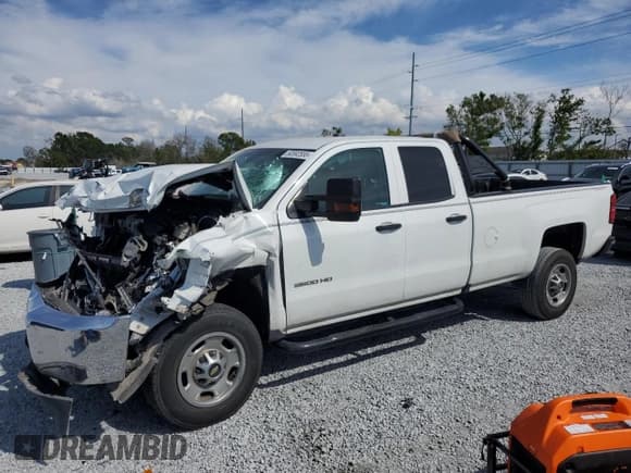 ✅ 2018 Chevrolet Silverado 2500HD Work Truck • VIN: 1GC2CUEG4JZ295680 • Lot: 50592555. Listed on Copart with Not provided. Free auction sales archive from the USA and detailed vehicle history report at DreamBid. Image 1.