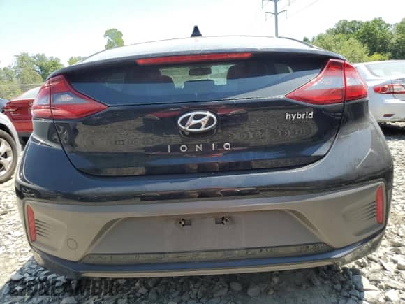 2017 Hyundai Ioniq Limited с VIN KMHC85LC7HU048975, выставлен на аукционе Copart как лот 65923184 с пробегом 150 592 миль миль и Списание • Salvage title. История ставок и продаж доступна на DreamBid. Изображение 6.