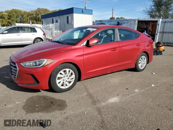 ✅ 2017 Hyundai Elantra SE • VIN: 5NPD74LFXHH101324 • Лот: 91118035. Опубликован ранее на Copart с пробегом 152 373 миль. Бесплатный доступ к архиву аукционных продаж из США и подробный отчёт об истории автомобиля на DreamBid. Изображение 1.