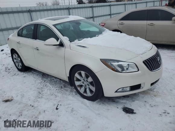 ✅ 2013 Buick Regal Turbo Premium 2 • VIN: 2G4GT5GV3D9243684 • Lot: 80616114. Listed on Copart with 149,174 mi. Free auction sales archive from the USA and detailed vehicle history report at DreamBid. Image 4.