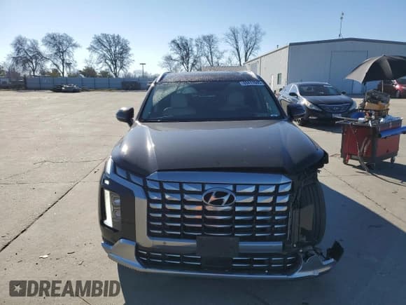 ✅ 2023 Hyundai Palisade Calligraphy • VIN: KM8R74GE8PU505388 • Лот: 89411945. Опубликован ранее на Copart с пробегом 48 144 миль. Бесплатный доступ к архиву аукционных продаж из США и подробный отчёт об истории автомобиля на DreamBid. Изображение 5.