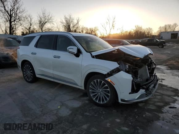 ✅ 2023 Hyundai Palisade Calligraphy • VIN: KM8R7DGE8PU512440 • Лот: 42629275. Опубликован ранее на Copart с пробегом 42 764 миль. Бесплатный доступ к архиву аукционных продаж из США и подробный отчёт об истории автомобиля на DreamBid. Изображение 4.