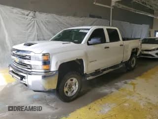 ✅ 2018 Chevrolet Silverado 2500HD Work Truck • VIN: 1GC1KUEY6JF172777 • Lot: 71872365. Listed on Copart with 72,587 mi. Free auction sales archive from the USA and detailed vehicle history report at DreamBid. Image 1.
