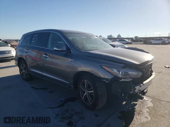 ✅ 2019 Infiniti QX60 Pure • VIN: 5N1DL0MN7KC514326 • Lot: 81840914. Listed on Copart with 101,102 mi. Free auction sales archive from the USA and detailed vehicle history report at DreamBid. Image 4.