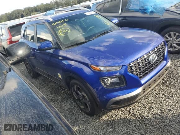 2024 Hyundai Venue SEL with VIN KMHRC8A33RU279788, listed as a Copart auction lot 78234774 with 1,039 mi miles and Non repairable. Bid and sale history available at DreamBid. Image 4.