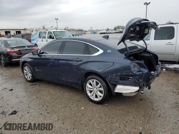✅ 2018 Chevrolet Impala LT • VIN: 2G1105S31J9127798 • Лот: 79119034. Опубликован ранее на Copart с пробегом 146 206 миль. Бесплатный доступ к архиву аукционных продаж из США и подробный отчёт об истории автомобиля на DreamBid. Изображение 2.