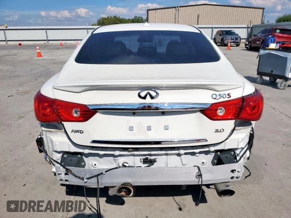 ✅ 2016 Infiniti Q50 Red Sport 400 • VIN: JN1FV7AR2GM451745 • Lot: 81953965. Listed on Copart with 118,592 mi. Free auction sales archive from the USA and detailed vehicle history report at DreamBid. Image 6.