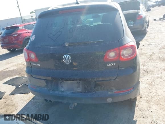 ✅ 2009 Volkswagen Tiguan S • VIN: WVGAV75N29W525411 • Lot: 43030909. Listed on IAAI with 152,930 mi. Free auction sales archive from the USA and detailed vehicle history report at DreamBid. Image 16.