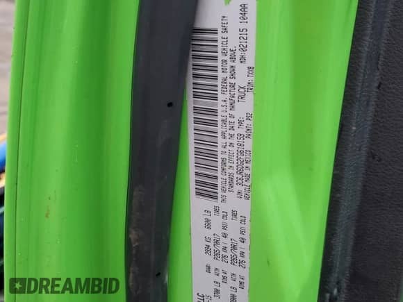 2015 Ram 1500 Tradesman with VIN 3C6JR6DG2FG618159, listed as a Copart auction lot 47571295 with 54,799 mi miles and Clean title. Bid and sale history available at DreamBid. Image 12.