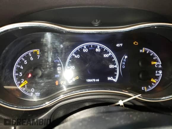 2017 Jeep Grand Cherokee Limited with VIN 1C4RJFBG4HC899604, listed as a Copart auction lot 89563065 with 156,479 mi miles and Clean title. Bid and sale history available at DreamBid. Image 9.