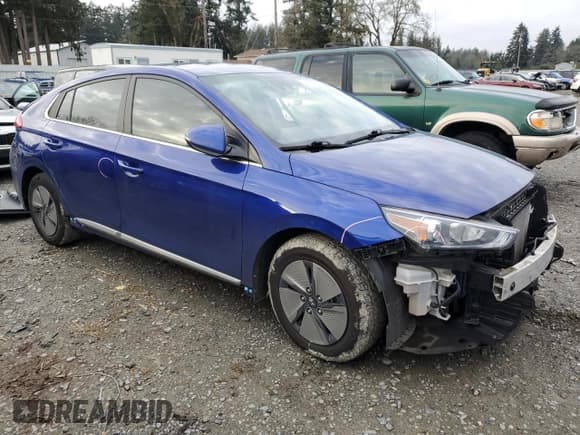 ✅ 2021 Hyundai Ioniq SE • VIN: KMHC75LCXMU248732 • Lot: 85271834. Wystawiony na Copart z przebiegiem 57 935 mil. Bezpłatny archiwum sprzedaży aukcyjnych z USA i szczegółowy raport historii pojazdu na DreamBid. Zdjęcie 4.