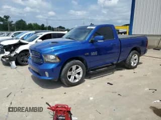 ✅ 2014 Ram 1500 Sport • VIN: 3C6JR7CTXEG175858 • Lot: 65942735. Listed on Copart with 115,700 mi. Free auction sales archive from the USA and detailed vehicle history report at DreamBid. Image 1.